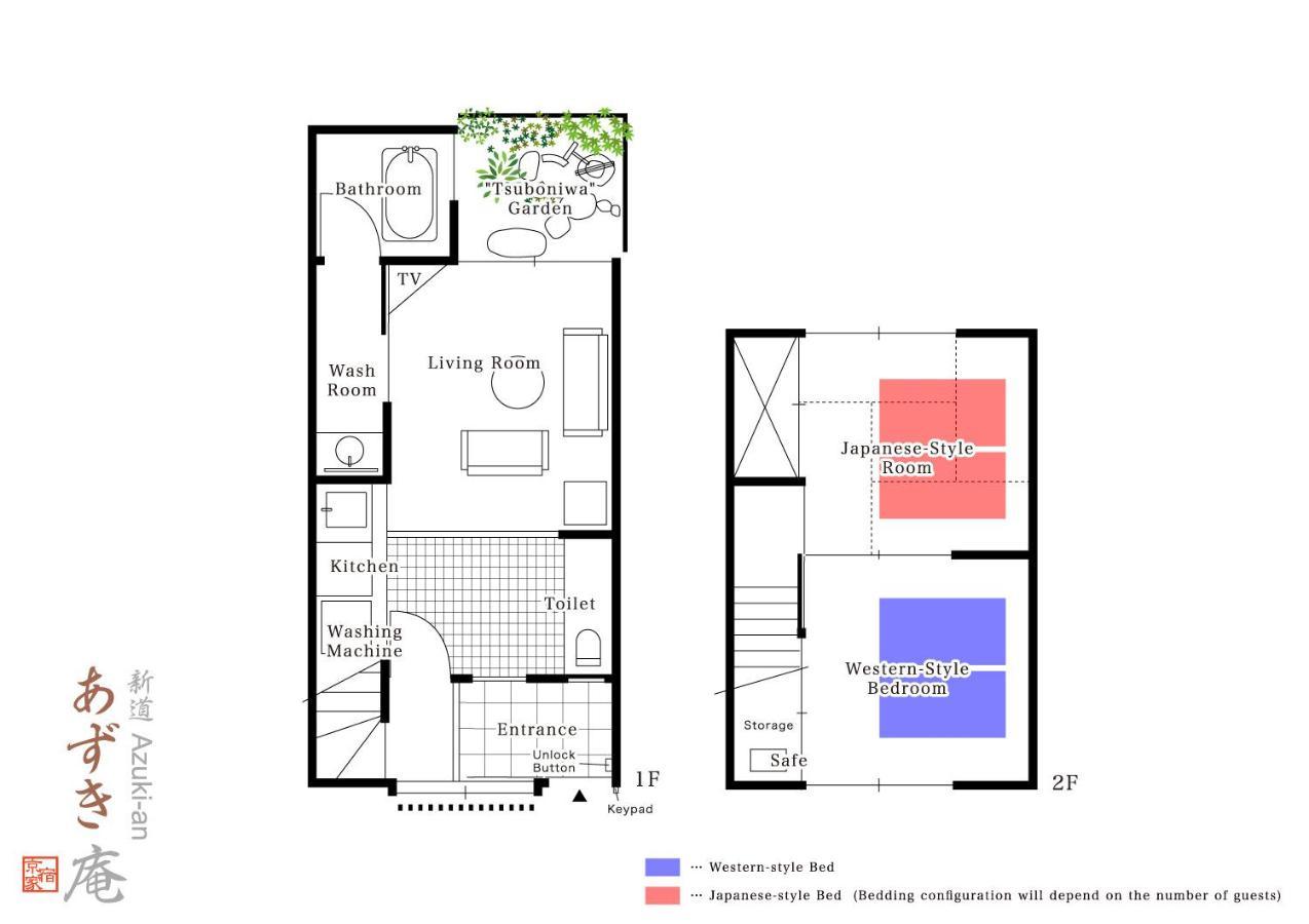Azuki an Machiya House Villa Kyoto Eksteriør billede